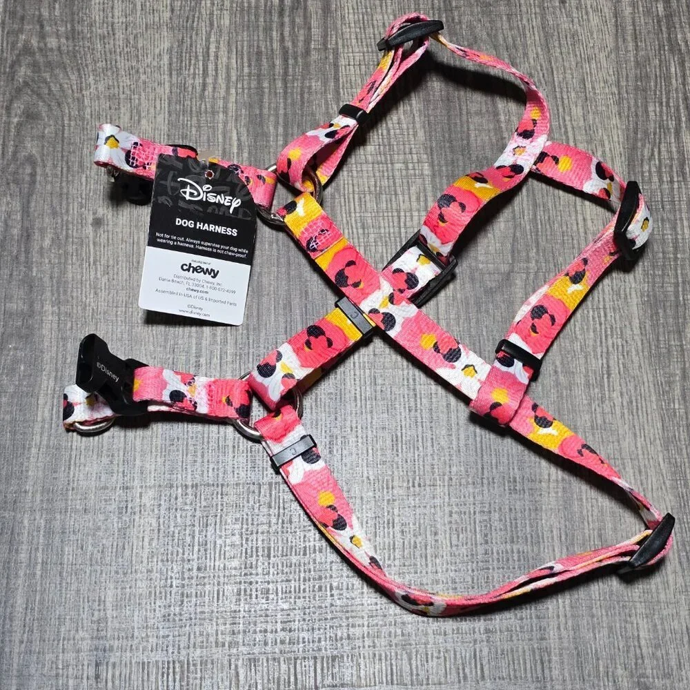 Disney Minnie Mouse Floral Harness(M) Brand New With Tags